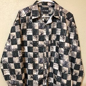 Eclectic men’s soft touch  dress shirt